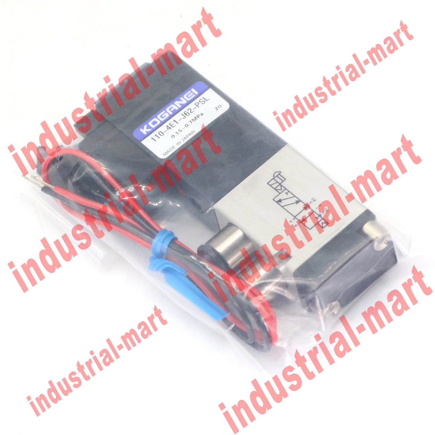 One  For KOGANEI solenoid valve 110-4E1-J62-PSL DC24V Fast Ship #P