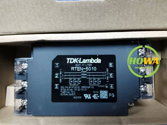 1PC  TDK-Lambda RTEN-5010 3-phase Power Line Filter EMC Filter 10A 500VAC