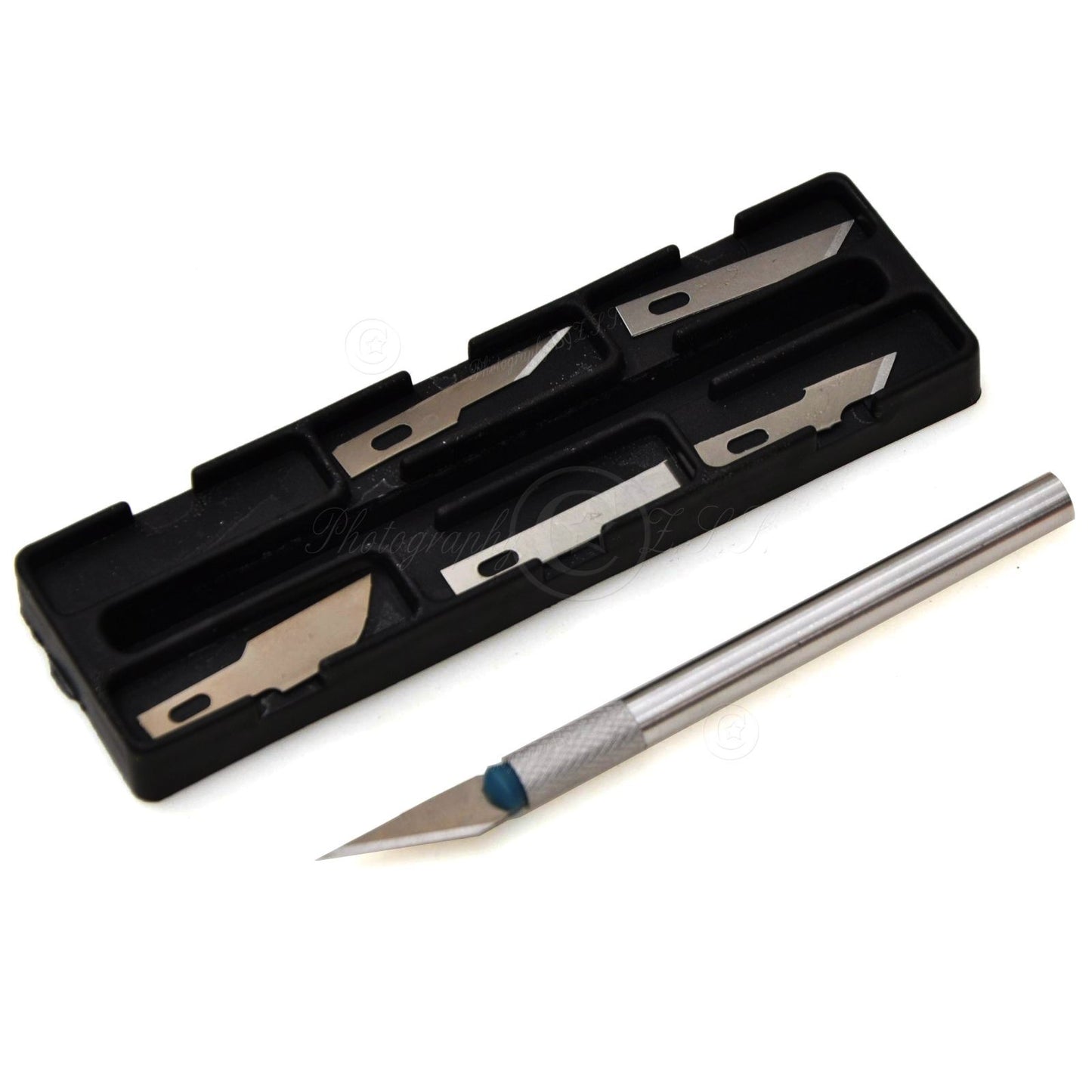 7in1 Circuit Board Cutting Paper Carving Knife DIY Blade Vintage Gouge Tool Kit