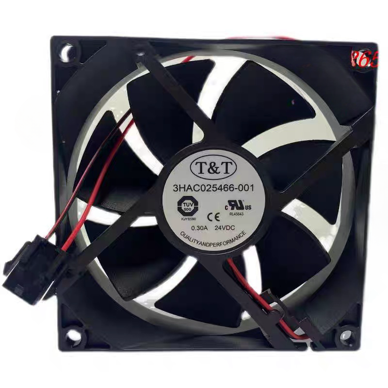 T&T 24V 0.30A 3HAC025466-001 ABB Robot Cooling Fan