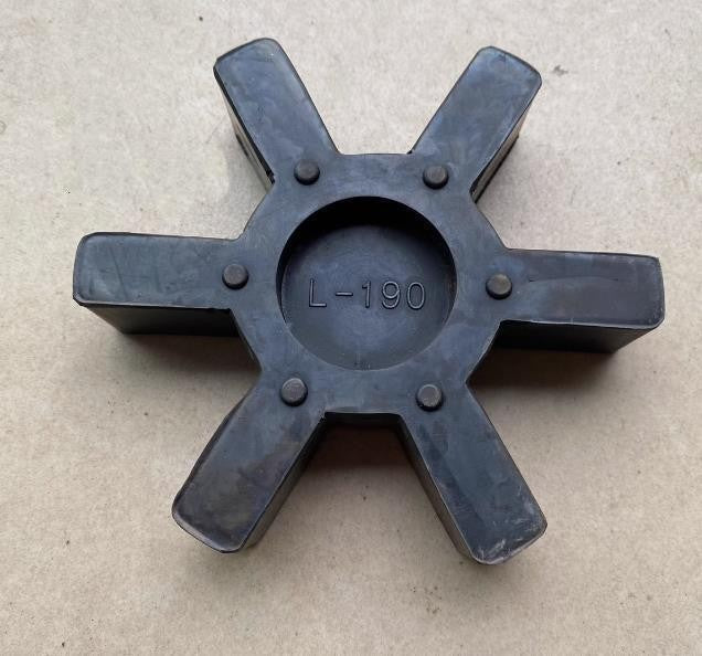 1Pcs L190 Martin Type Buna N Rubber Solid Spider for Jaw Coupling 115*34*22mm