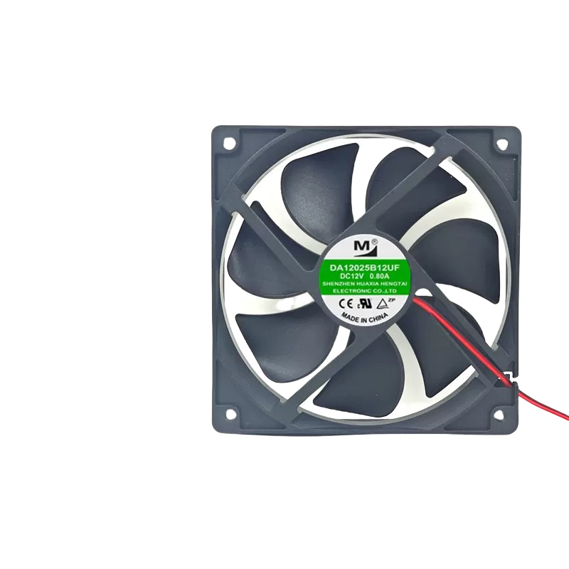 1/piece DA12025B12UF DC12V 0.80A 12CM 2-wire Chassis Server Cooling Fan