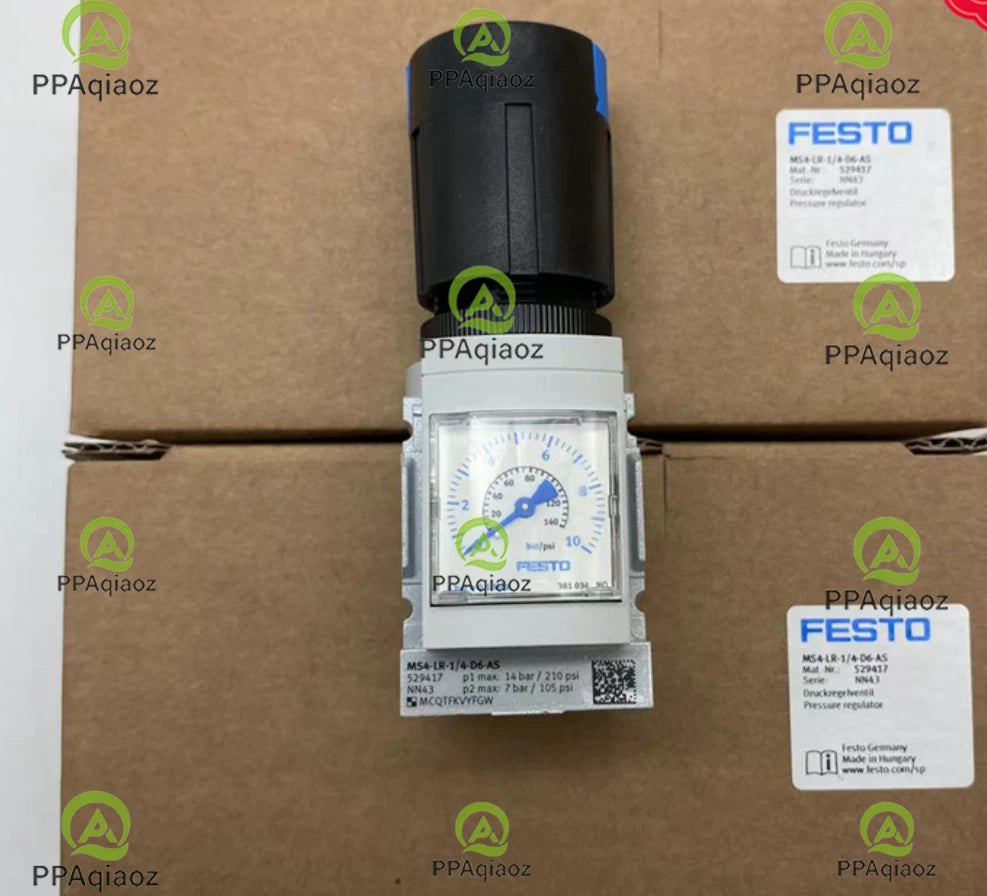 1PC  FESTO MS4-LR-1/4-D6-AS 529417 Pressure Regulator ping