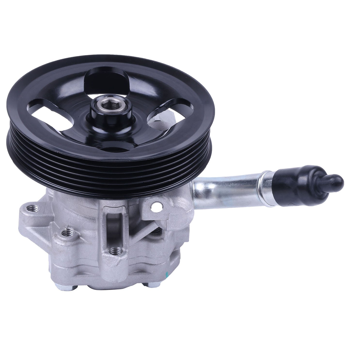 Power Steering Pump W/ Pulley For 12-17 Jeep Wrangler 3.6L V6 GAS DOHC 20-1039
