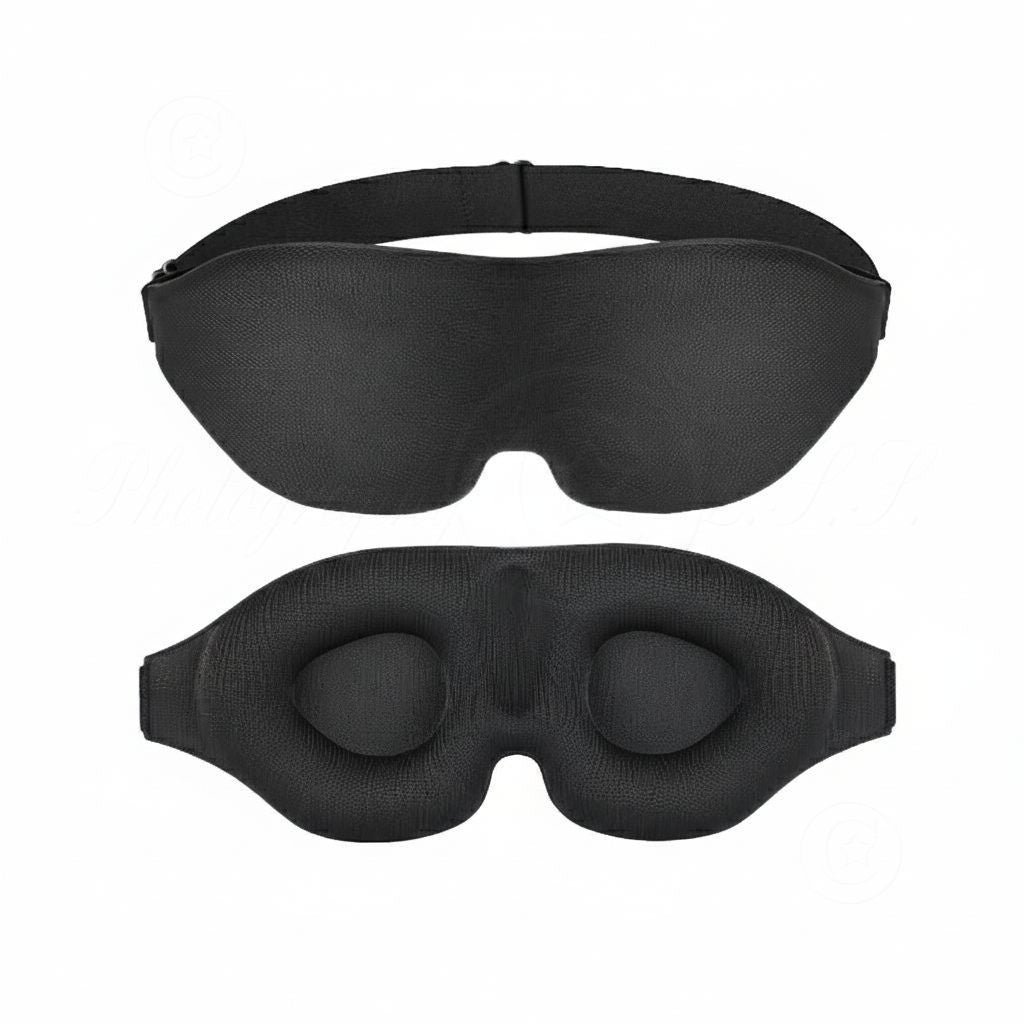 3D Memory Foam Eye Mask Won't Ruin Your Lash Makeup For Naps Sleep Travel Kit