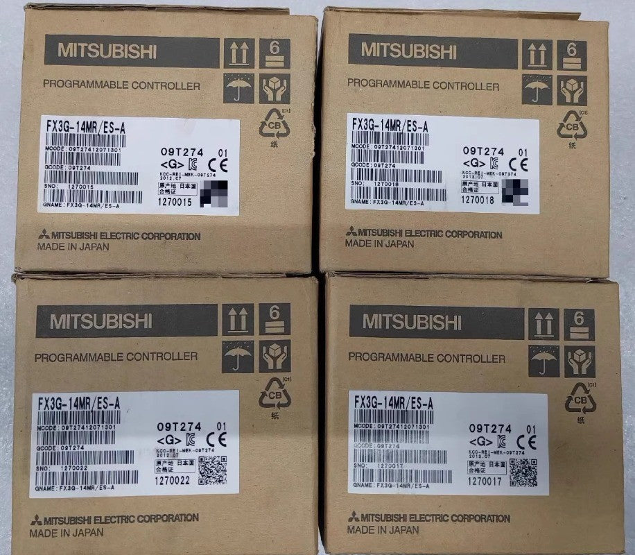 1pcs Mitsubishi PLC FX3G-14MR/ES-A   FX3G14MR/ESA
