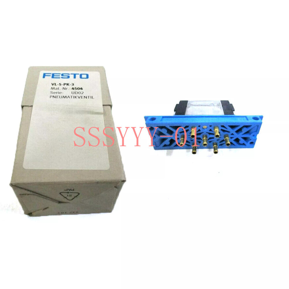 1PCS FOR FESTO VL-5-PK-3 4504 Pneumatic Control Valve