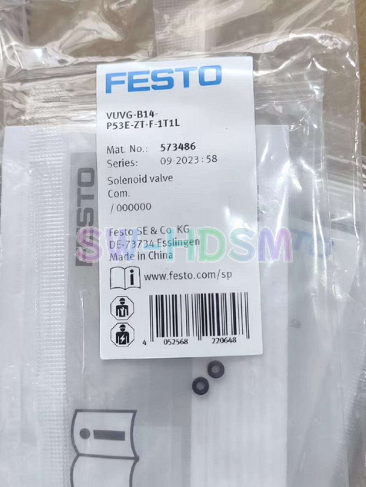 1PCS  FOR FESTO VUVG-B14-P53E-ZT-F-1T1L 573486 Solenoid Valve freight free