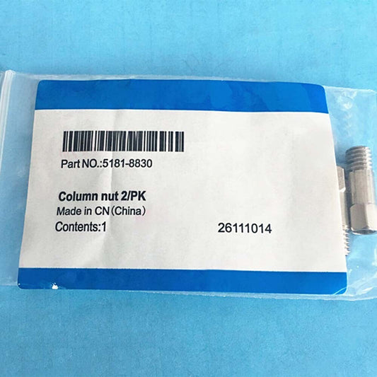 5181-8830 2Pcs Gas Chromatograph Capillary Column Nut For Agilent Free shipping