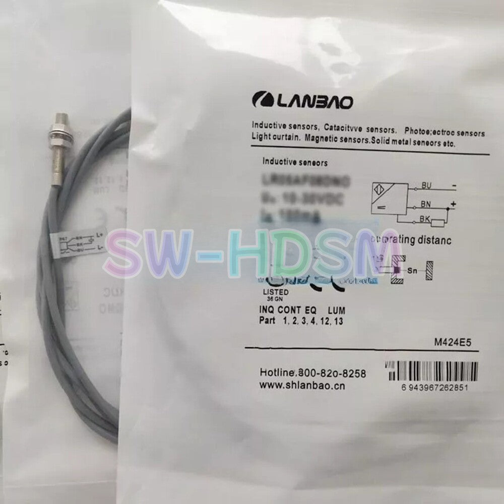 1PCS   Lanbao Inductive Proximity Switch LR6.5QBN02DPO Freight Free