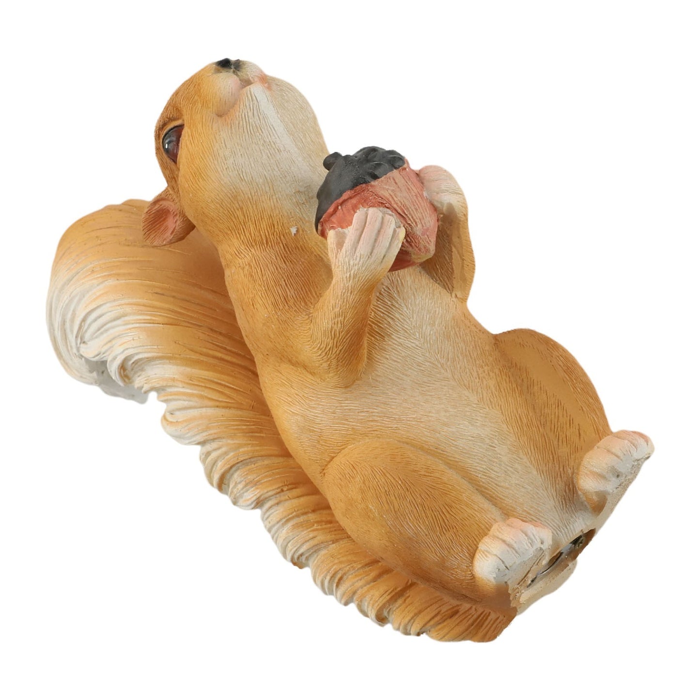 Cute Squirrel Resin Statue Suitable for Garden Yard Outdoor Tree or Fence