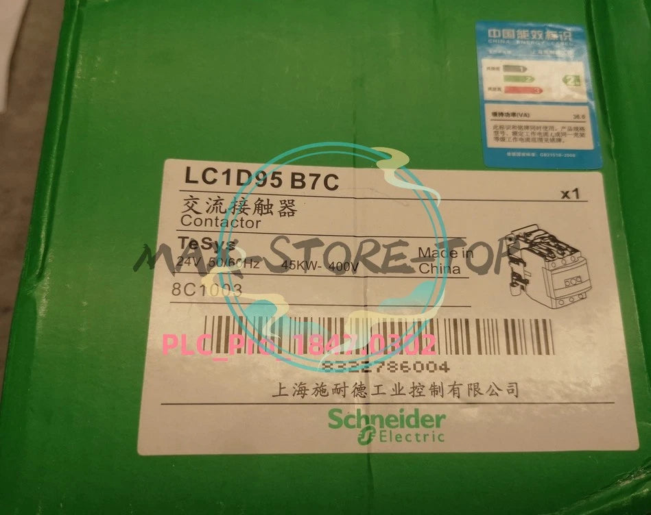 LC1D95B7C 1PCS   Schneider LC1D95B7C Warranty 12 months