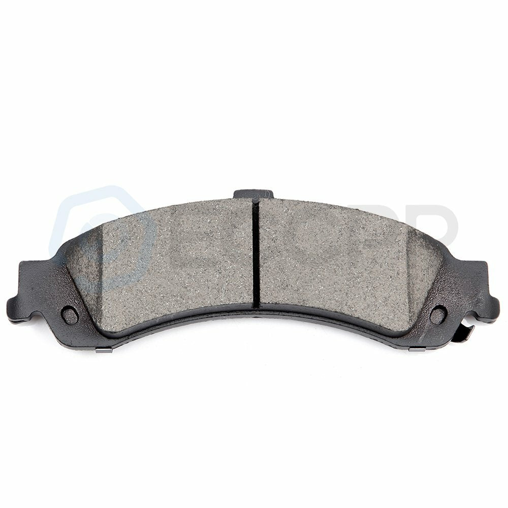 Rear Brake Calipers Brake Pads Set 6Pcs  Kit For 2002-2006 Cadillac Escalade