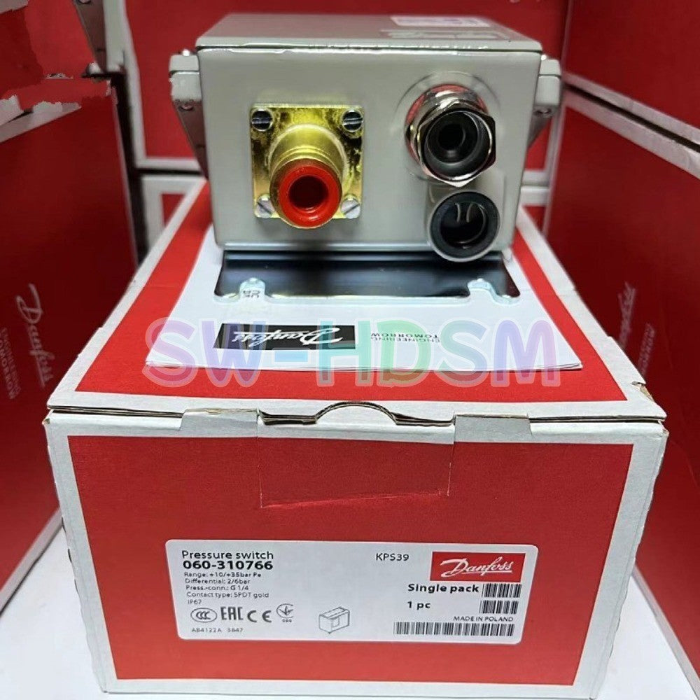 1PCS  for DANFOSS Pressure Switch KPS39 060-310766 Freight Free