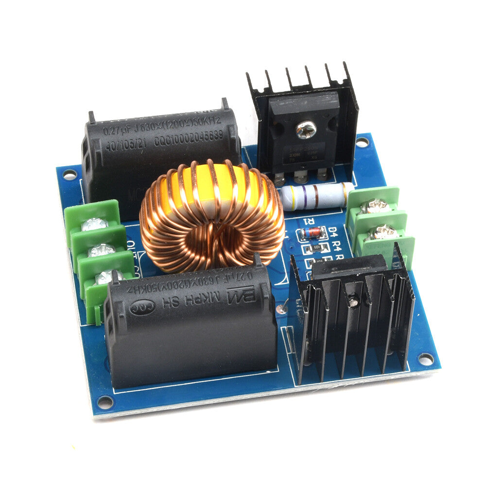 12V-30V 20A 1000W/10A 200W ZVS Tesla Driver Generator High Voltage Power Supply