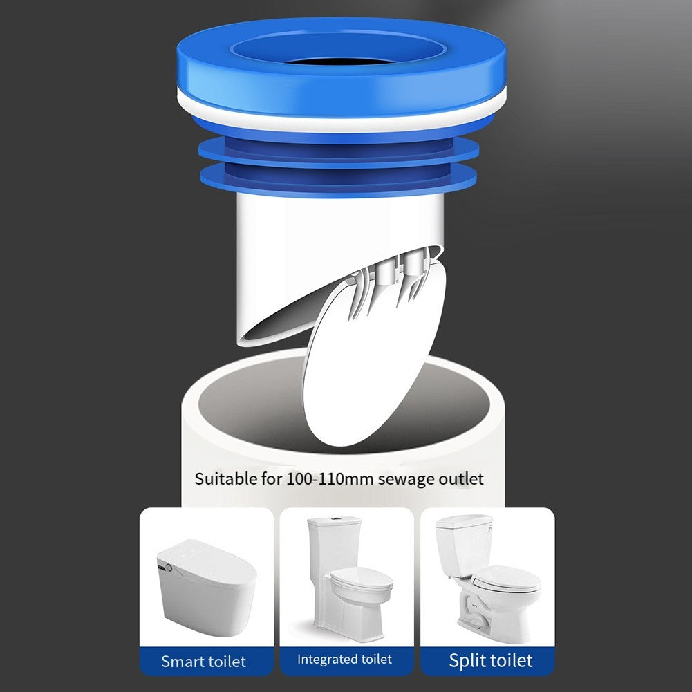 Toilet Flange Seal with Erosion Resistant Materials for Extended Durability