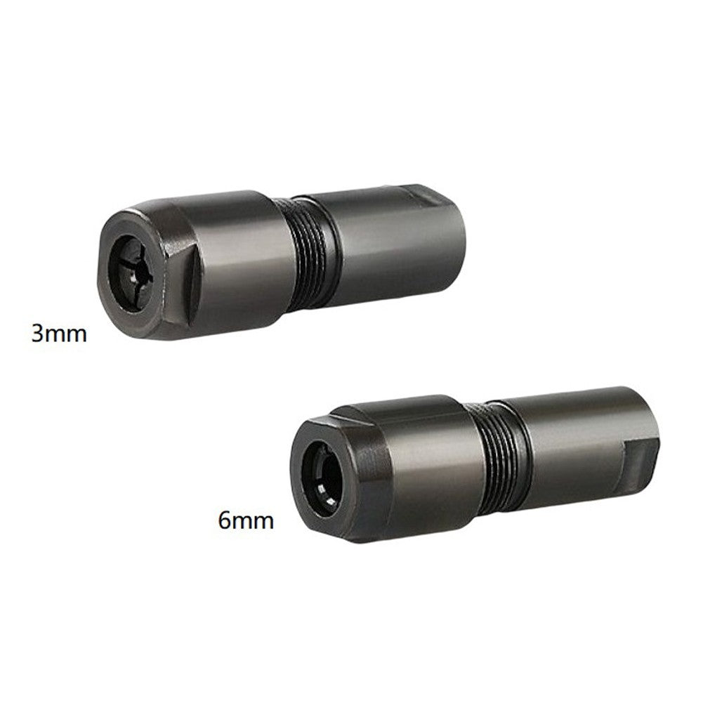 2x 100-Type Angle Grinder Modified Adapter To Straight Grinder Chuck M10 Thread.