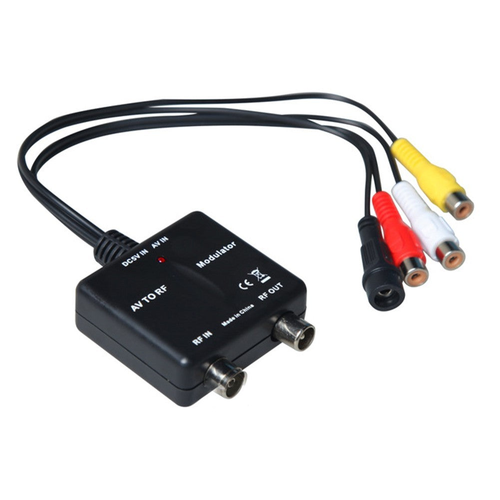 Dedicated AV to RF Modulator M03 for Home Theater with VHF Support and Output