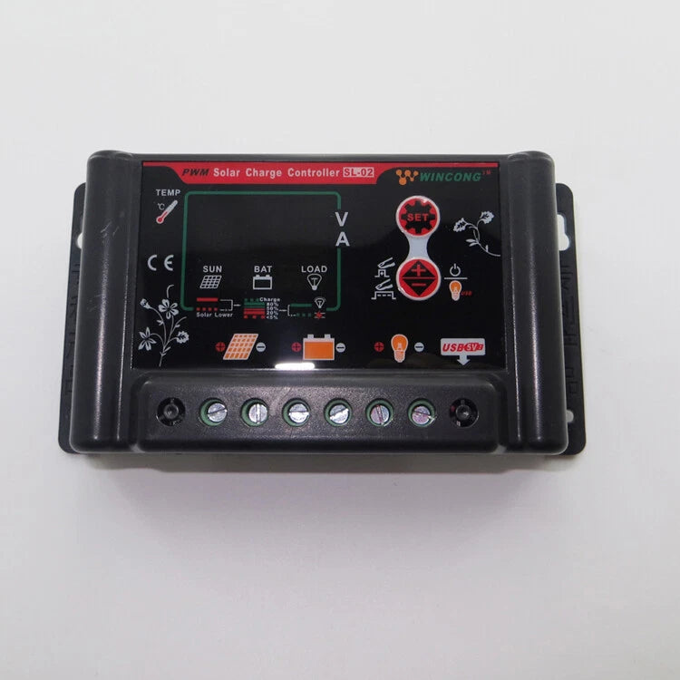 1PCS SL02B-10A 20A 30A Wincong 10A12V24V solar charge and discharge control