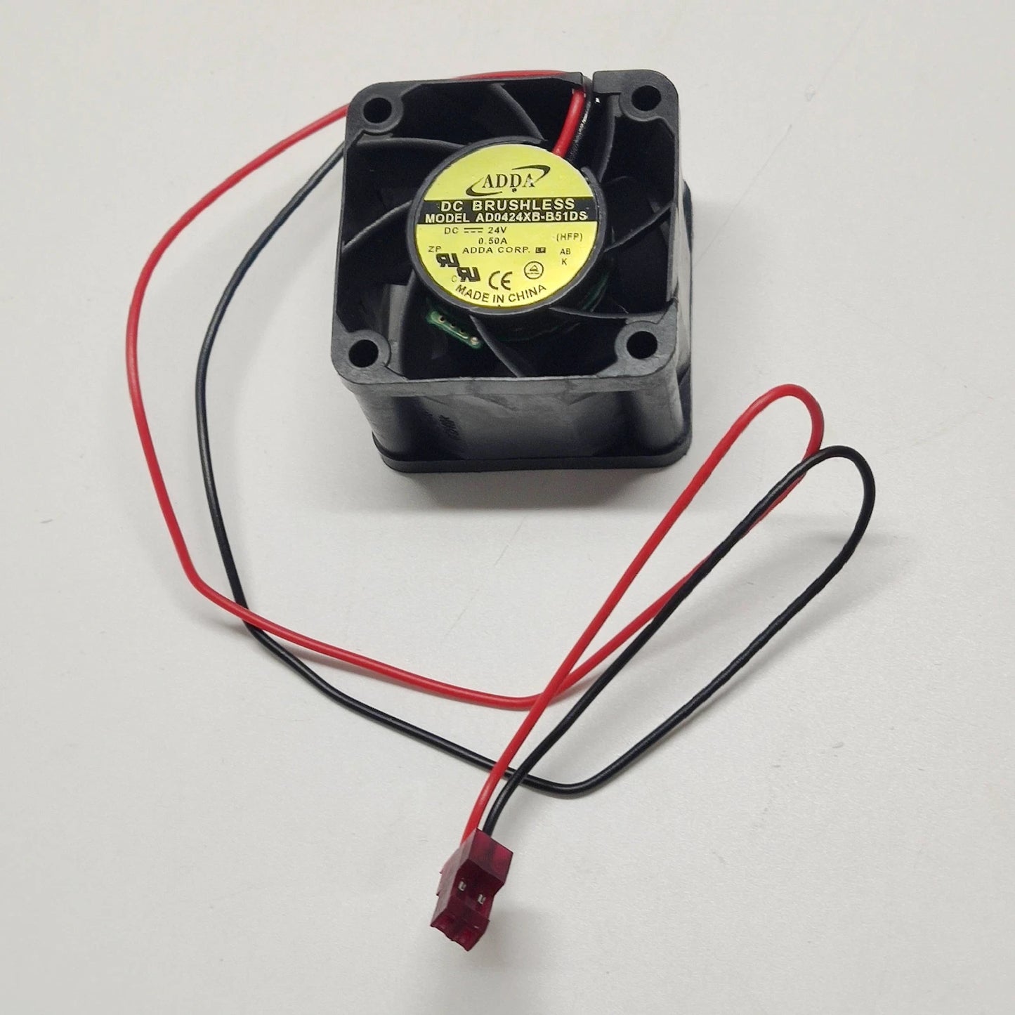 1x   Fan AD0424XB-B51DS  24V 0.50A 4028 4cm 2 pin inverter cooling  fan