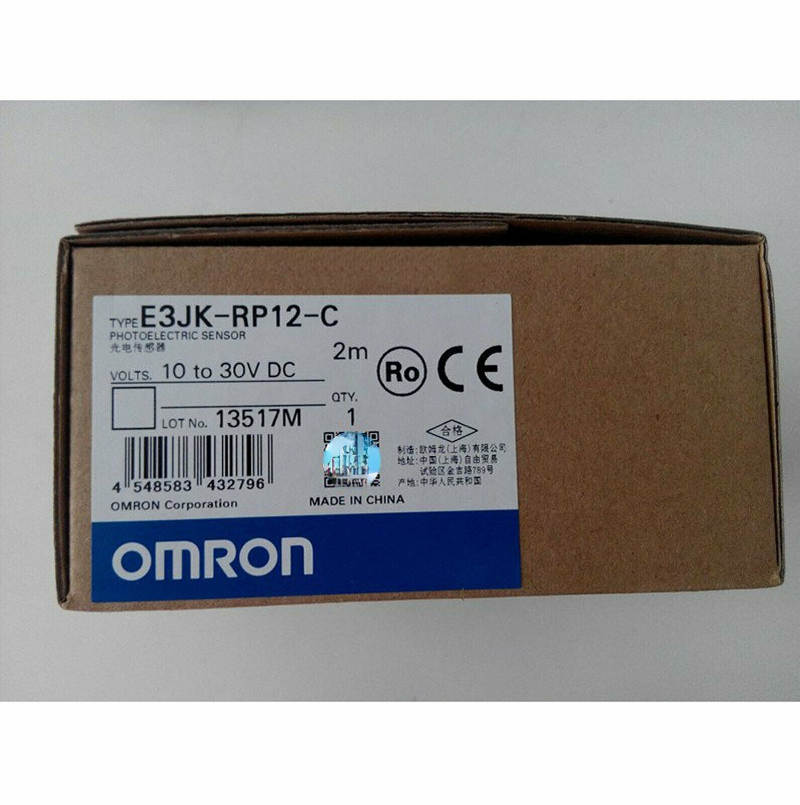 1pcs OMRON Sensor E3JK-RP12-C 2M OMS E3JK7078R