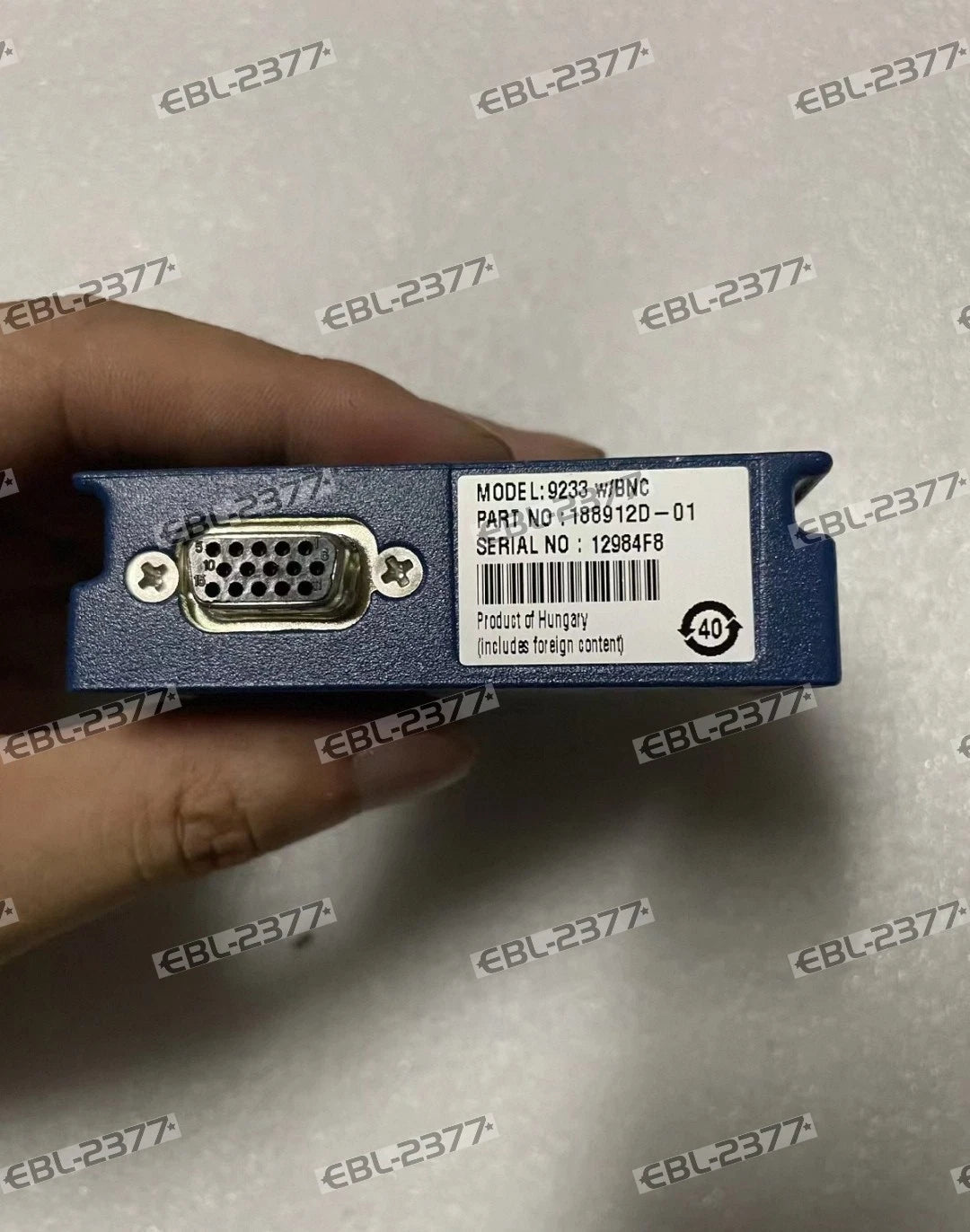 National Instruments NI 9233 cDAQ IEPE Sound and Vibration Input Module