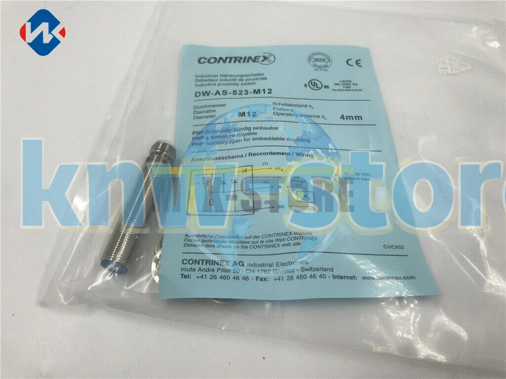 1QTY  Contrinex DW-AS-523-M12 Sensor&Proximity Switch #P