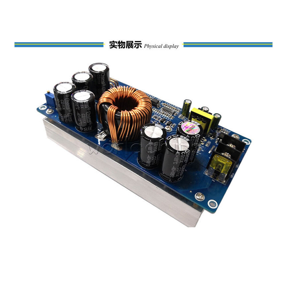 DC-DC Buck Converter Step-Down Power Supply Module in 20~70V Out 2.5-58V 30A