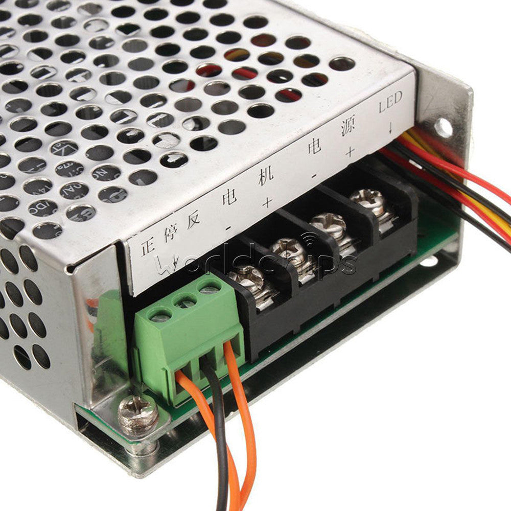 40A 10-50V PWM DC Motor Speed Control Controller CW CCW Reversible Pulse Driver