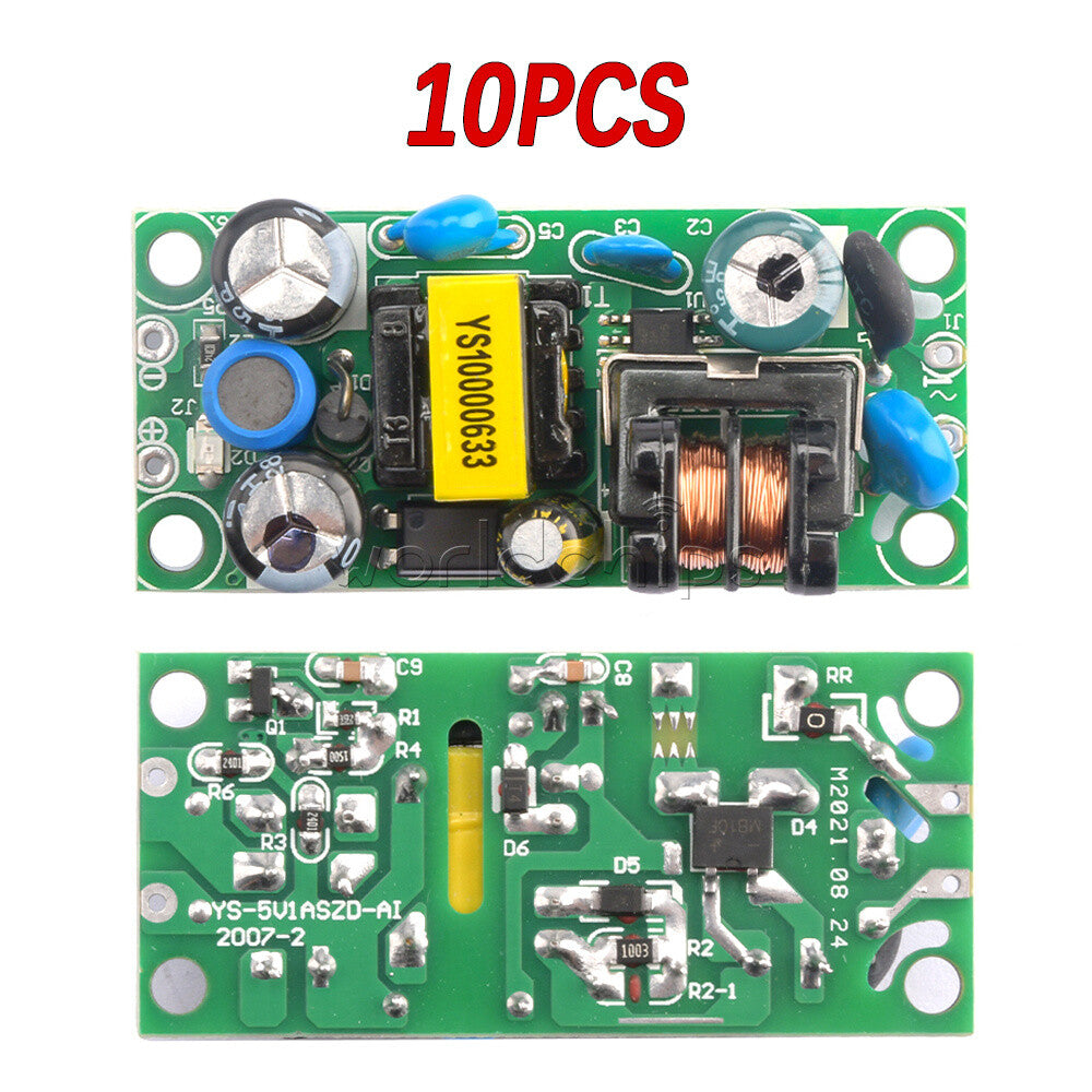 10x 5V 1A AC-DC Power Supply Converter Step Down Module Adaptor Transformer