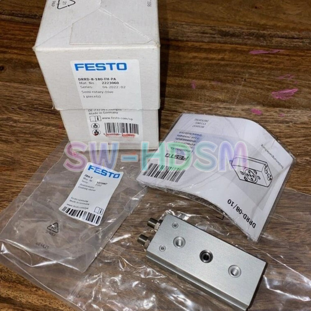1PCS  FOR Festo Rotary Cylinder DRRD-8-180-FH-PA 2223060 Freight Free