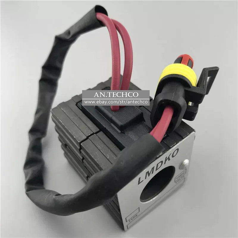 Sany Excavator Solenoid Valve Coil 60/65/75 Inner Diameter 16mm Height 42mm 12V