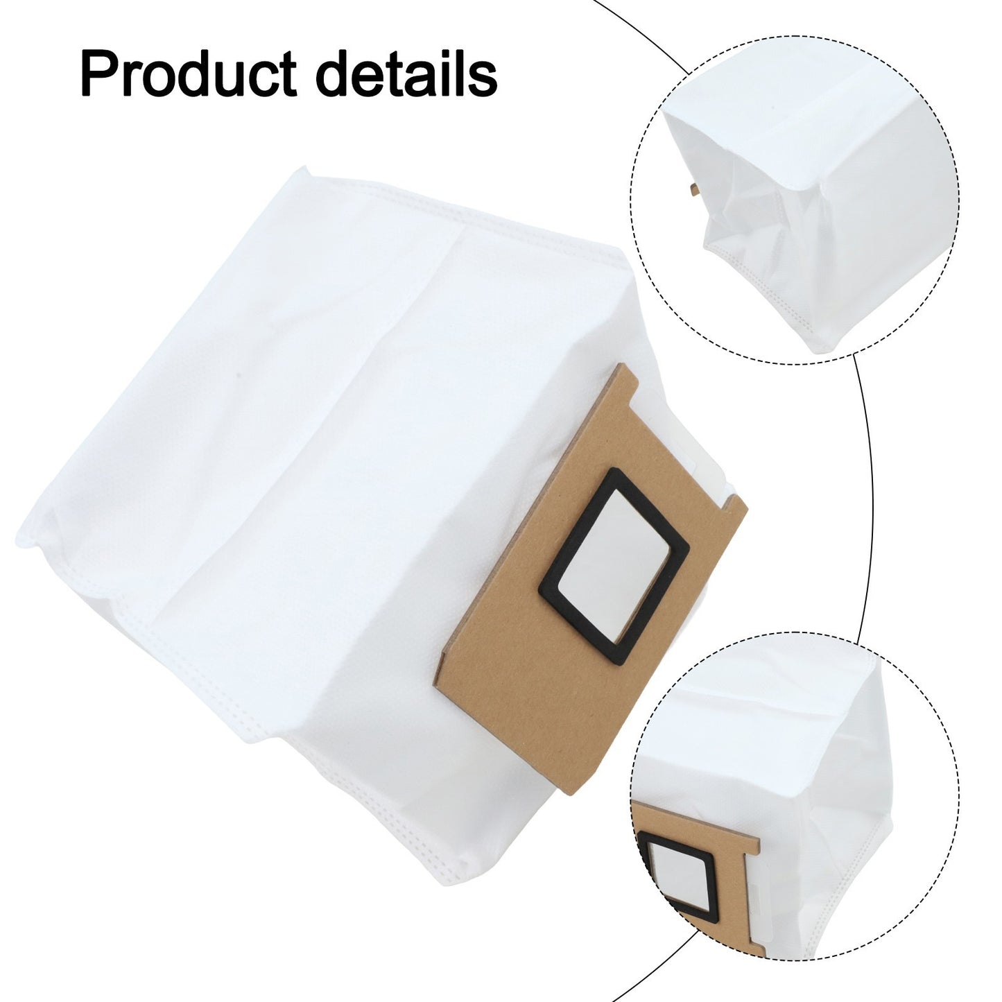 Complete Set of Dust Bags for eufy For Omni E25 E28 Robot Vacuum 4 Pack
