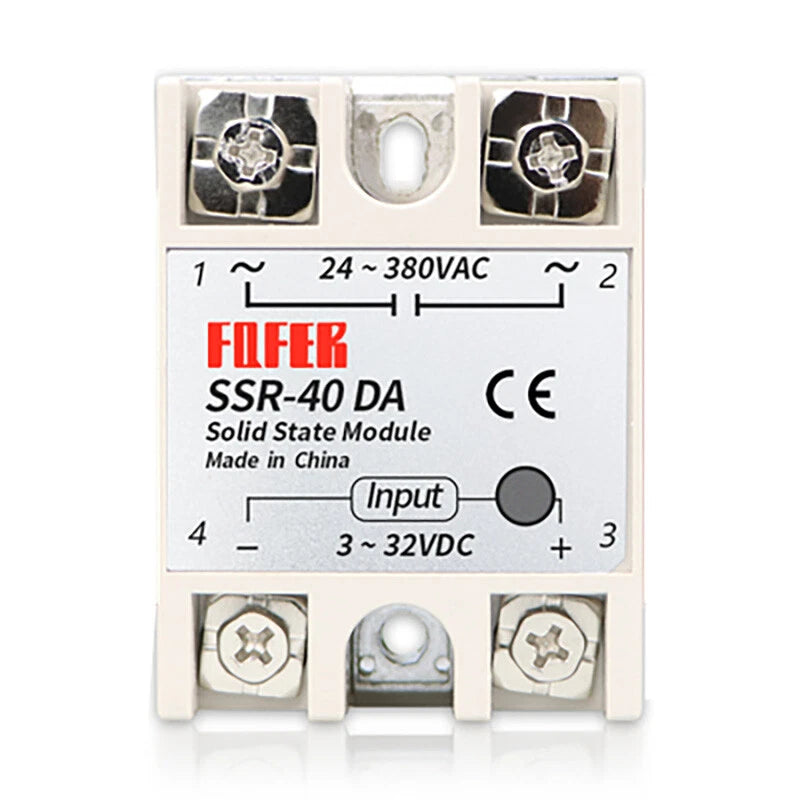 SSR-40DA SSR 40DA 40A  For FOTEK Solid State Relay Free shipping #P
