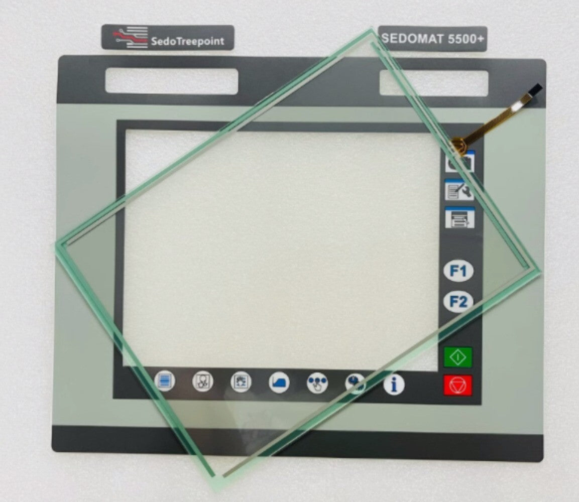 Replacement for SEDOMAT 5500+ Touch screen glass digitizer with Protective film