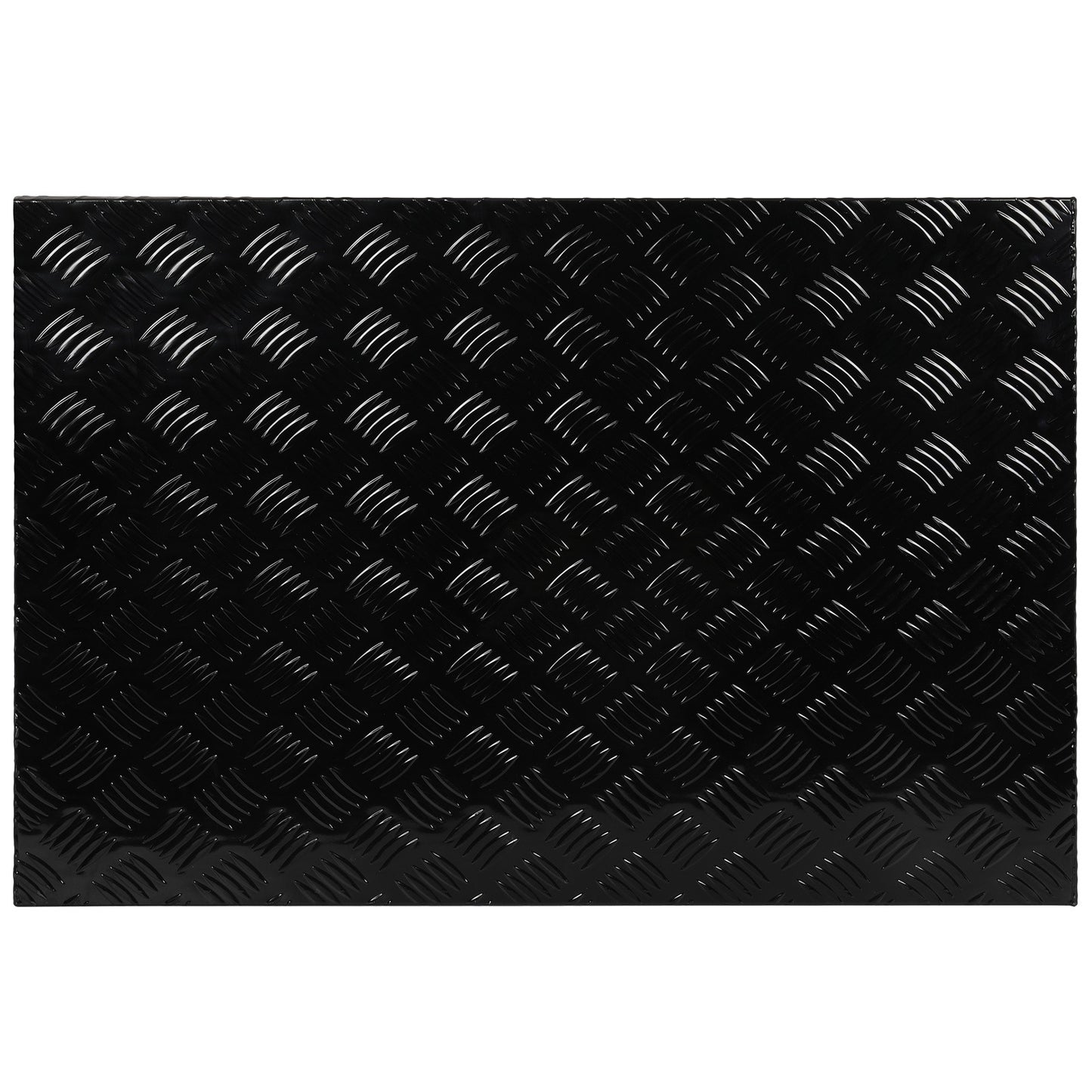 36"x18"x24" Aluminum Storage Tool Box W/2x Chain + Dovetail Lock For Truck Home