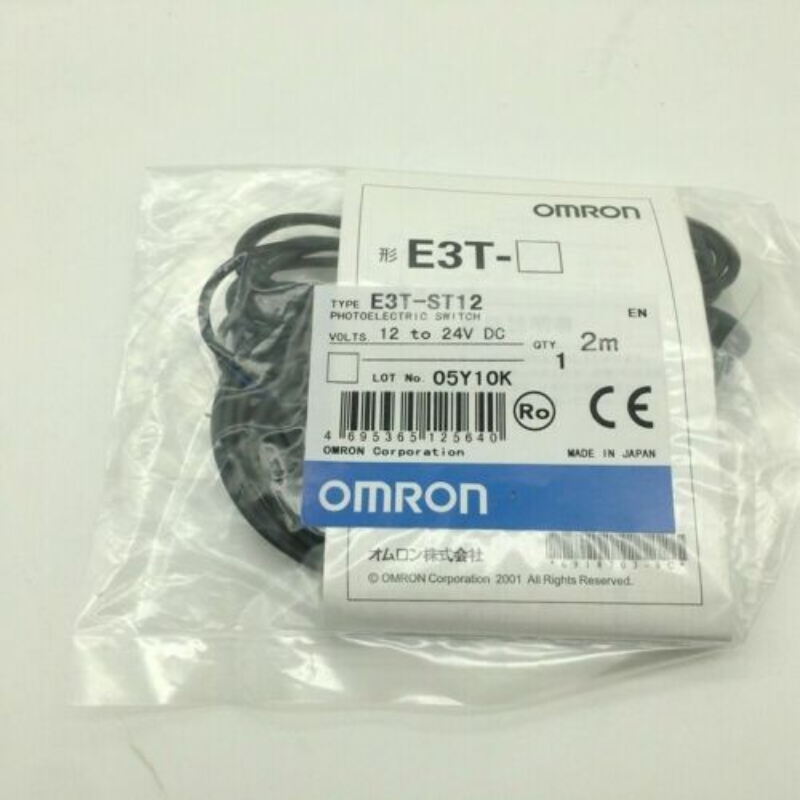 1pcs OMRON Optical Fiber Sensor E3T-ST12 2M E3T1002D