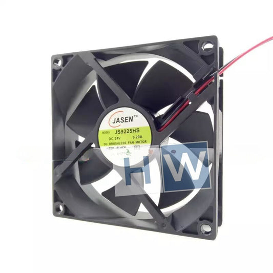 1PC JASEN JS9225HS DC 24V 0.20A 2-wire Inverter Chassis Cooling Fan