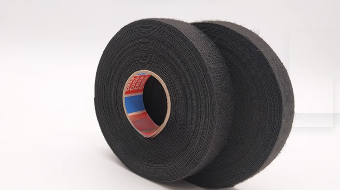 3Rolls TESA 51616 FLEECE AUTO HARNESS ADHESIVE ELECTRICAL TAPE 19mm x 10m