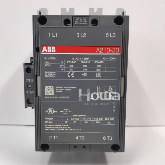 1PC  abb A210-30-11 Contactor 110-120V 50Hz 60Hz Fast Shipping