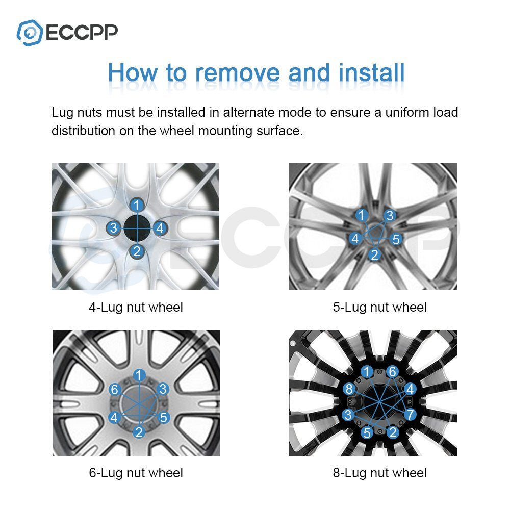 (32) 9/16-18 Chrome 4.5'' Tall Spike Wheel Lug Nuts + 1 Key Fits Ford & Dodge