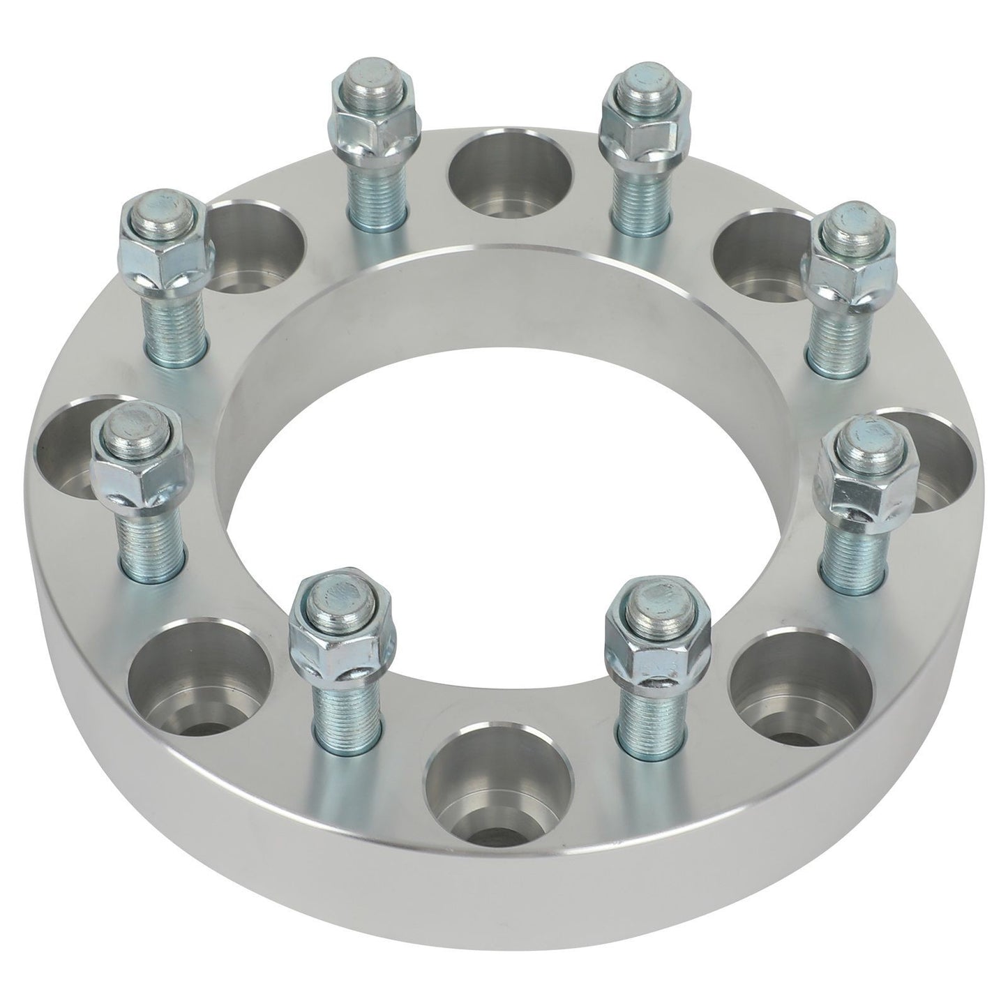 4Pc 1.5" 8x180 to 8x6.5 Wheel Adapters 14x1.5 For Chevy Silverado Sierra 2500 HD