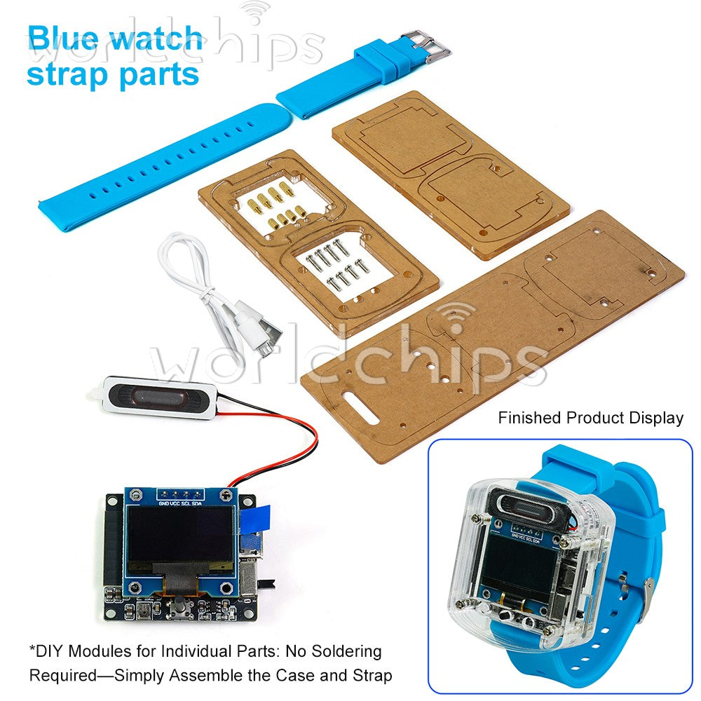 Xiaozhi AI Voice Wrist Watch DIY kit AI Dialogue Development Board ESP32S3N16R8