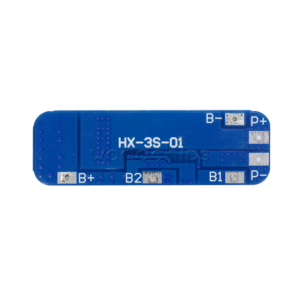 10PCS 3S 12V 18650 10A BMS Charger Li-ion Battery Protection Board HX-35-01