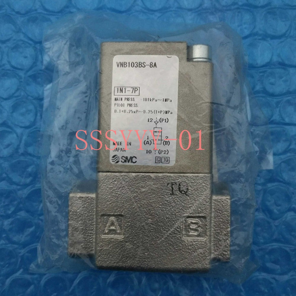 1PCS  For SMC VNB103BS-8A VNB103BS-8A Solenoid Valve Free shipping