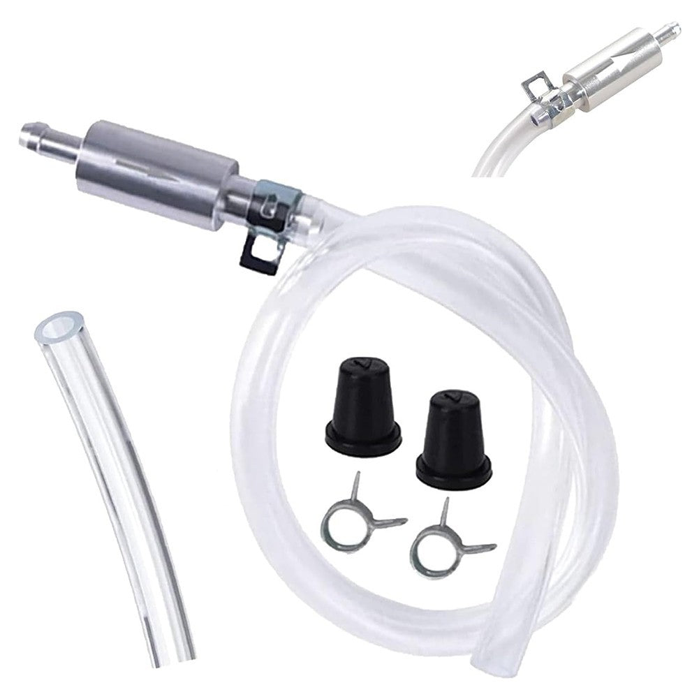 Brake Bleeder Kit for Hydraulic Brake Systems with One Way Valve Design