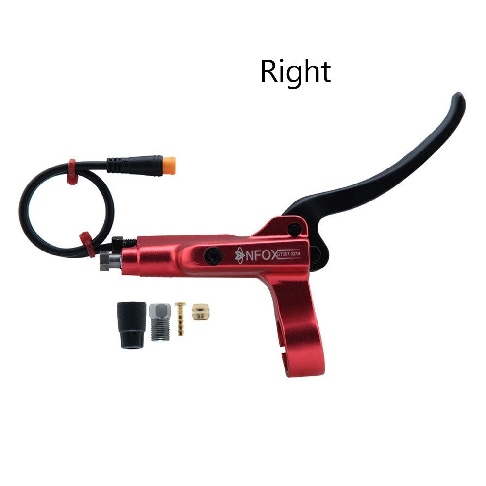 1X Electric Bike Brake Handle 3 Pin For E-Bike Hall Motor Hydraulic Brake