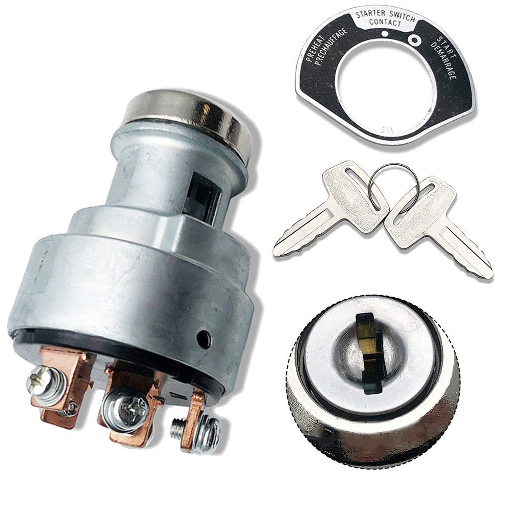 For Kubota Diesel & Gas Ignition Switch Dual Protection System Install