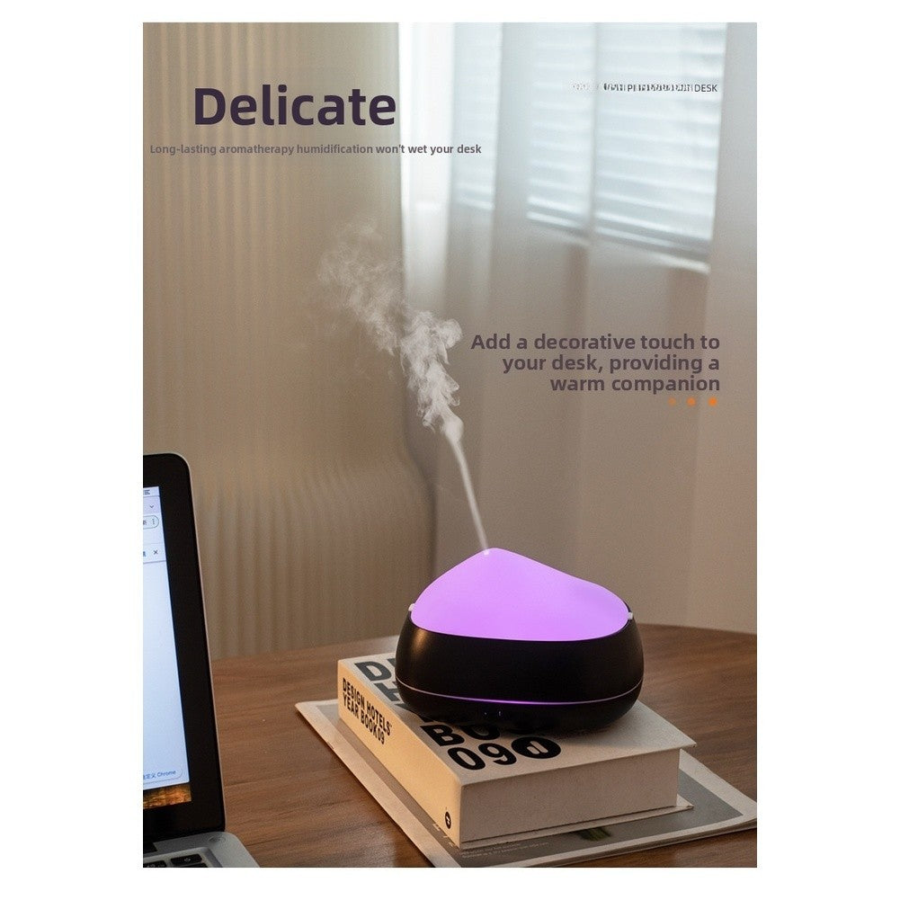 High Frequency Mini Aromatherapy Diffuser Humidifier with Unique Crack Texture