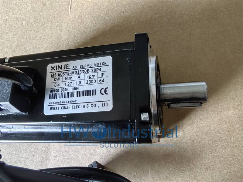 1/Piece  XINJE Servo Motor MS-60STE-M01330B-20P4 MS-60STE-M01330B 20P4